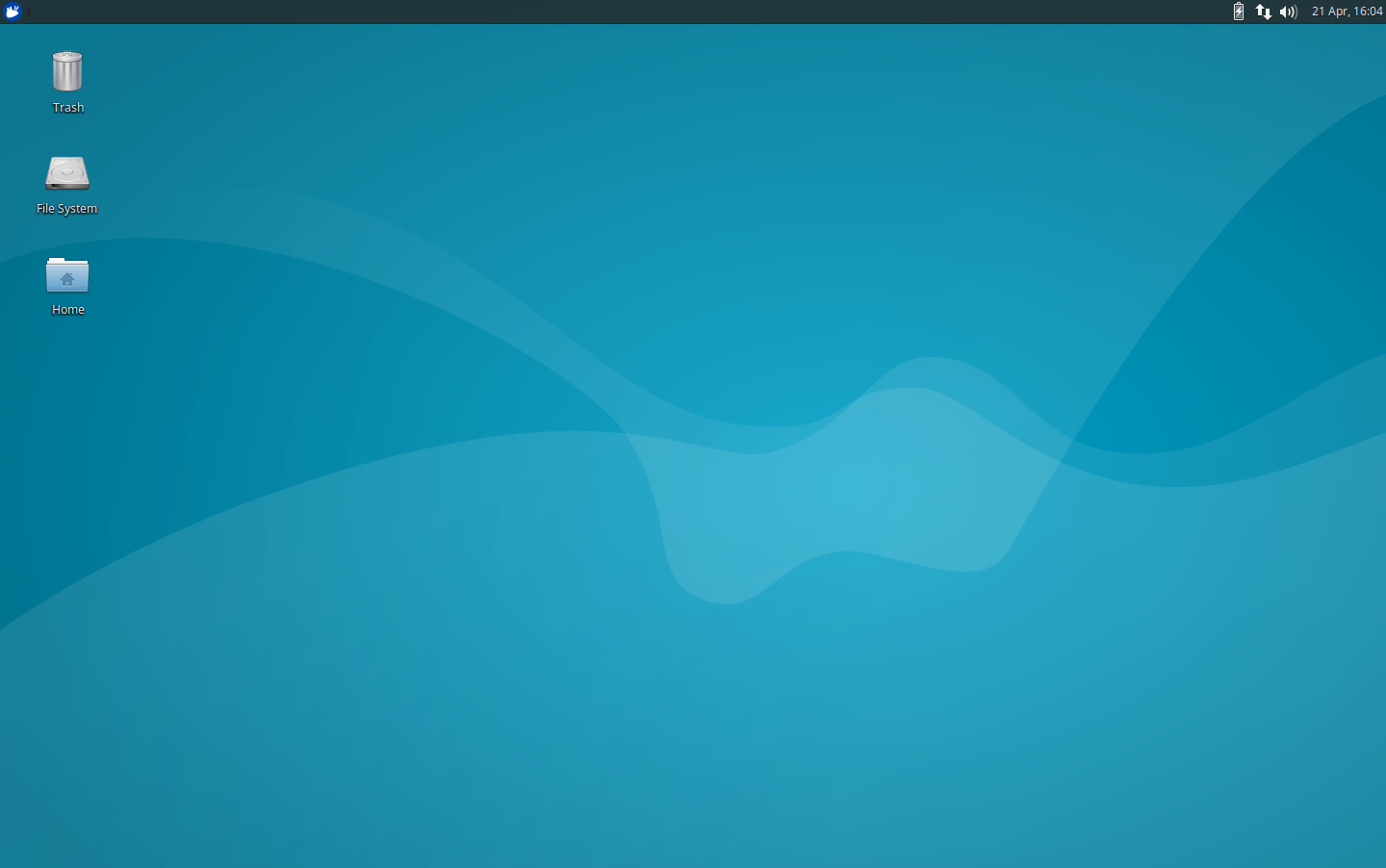 Il desktop di Xubuntu